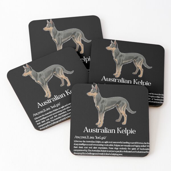 Item preview, Australian Kelpie Dog Breed Info designed and sold by GoodyPaws.