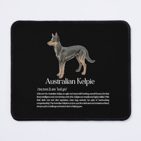 Item preview, Australian Kelpie Dog Breed Info designed and sold by GoodyPaws.