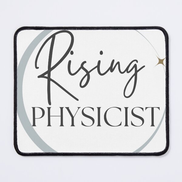 Item preview, Rising Physicist - Inspirational Science & Education Emblem designed and sold by Hill Strom.