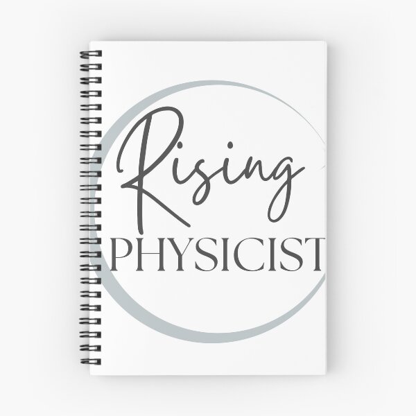 Item preview, Rising Physicist - Inspirational Science & Education Emblem designed and sold by Hill Strom.