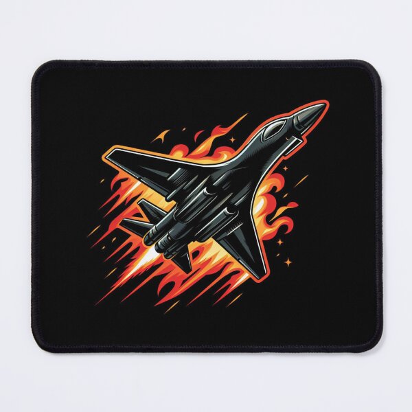 Item preview, Flaming b-1 lancer designed and sold by BeztProductz.