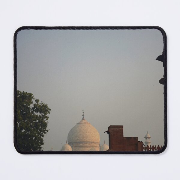 Item preview, The dome of the Taj Mahal seen over the wall of the Red Mosque designed and sold by EAnneH.