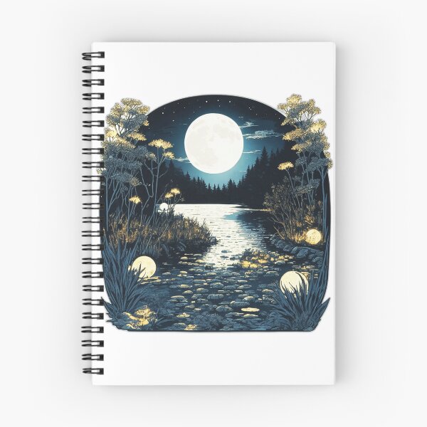 Item preview, Night Lights Lake Reflection Major Arcana Card Silent Night designed and sold by Pixel Waite.