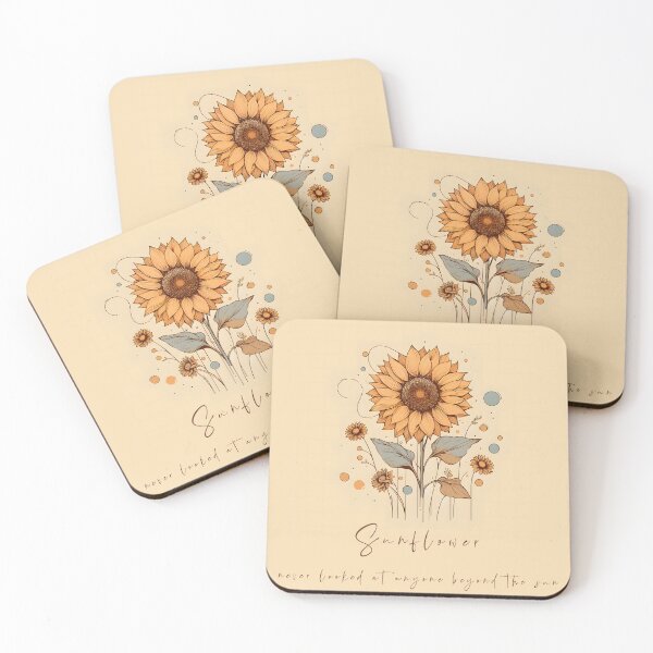 Item preview, SUNFLOWER : never looked at anyone beyond the sun designed and sold by poppynasr.