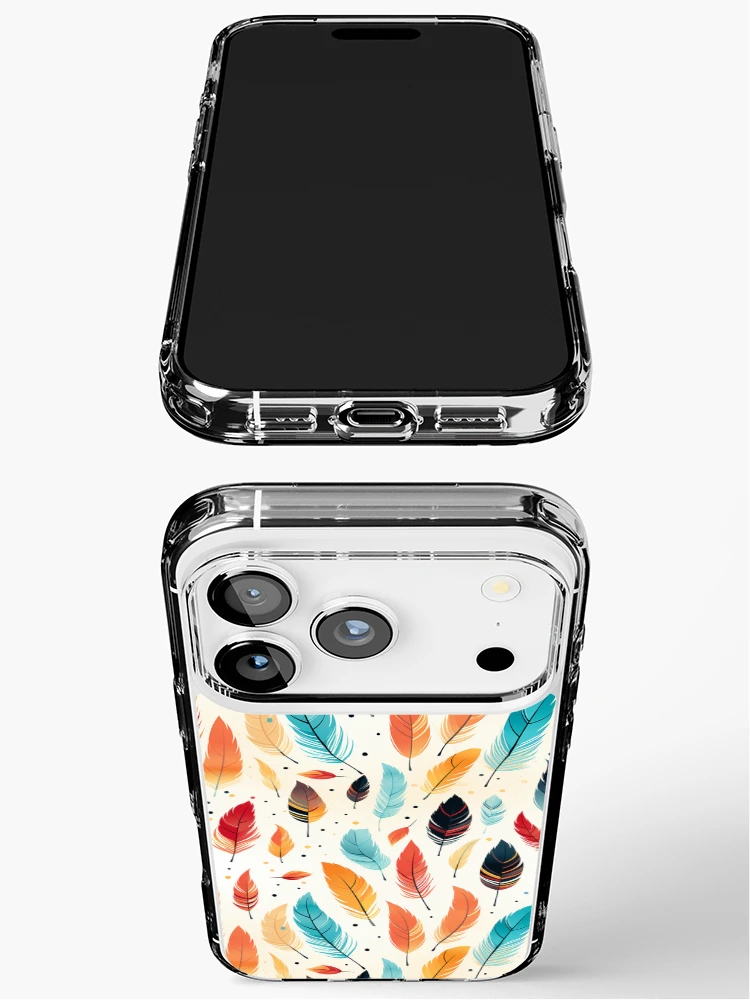 Thumbnail 3 of 5, iPhone Case, Feathers and arrows Pattern designed and sold by TrPatternLab.