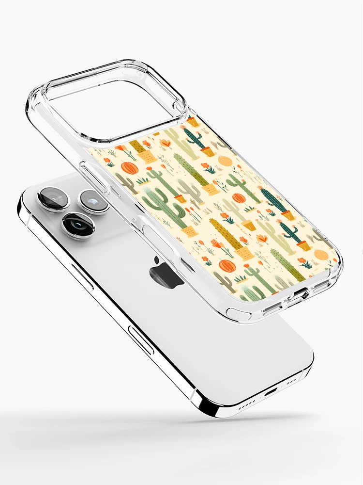 Thumbnail 2 of 5, iPhone Case, Cactus pattern designed and sold by TrPatternLab.