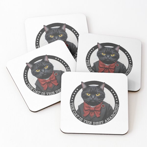 Item preview, The cat is the best anarchist designed and sold by RemonMichel.