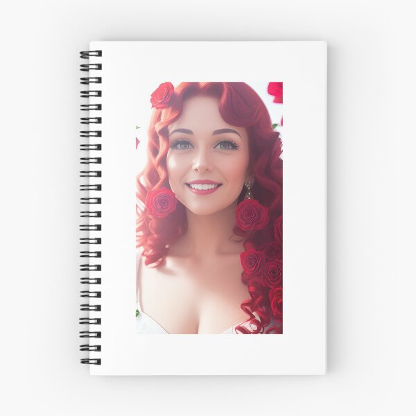 Item preview, Valentine's Day - Lady in love AI and flowers designed and sold by lusiakotowska.