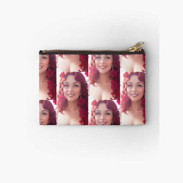 Item preview, Valentine's Day - Lady in love AI and flowers designed and sold by lusiakotowska.