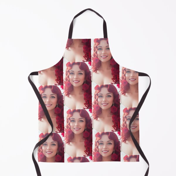 Item preview, Valentine's Day - Lady in love AI and flowers designed and sold by lusiakotowska.