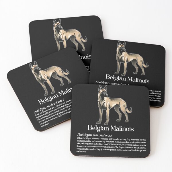 Item preview, Belgian Shepherd Malinois Dog Breed Info designed and sold by GoodyPaws.