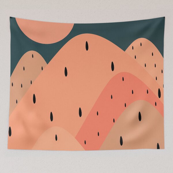 Item preview, Peach Fuzz Hills designed and sold by Swadeillustrations.