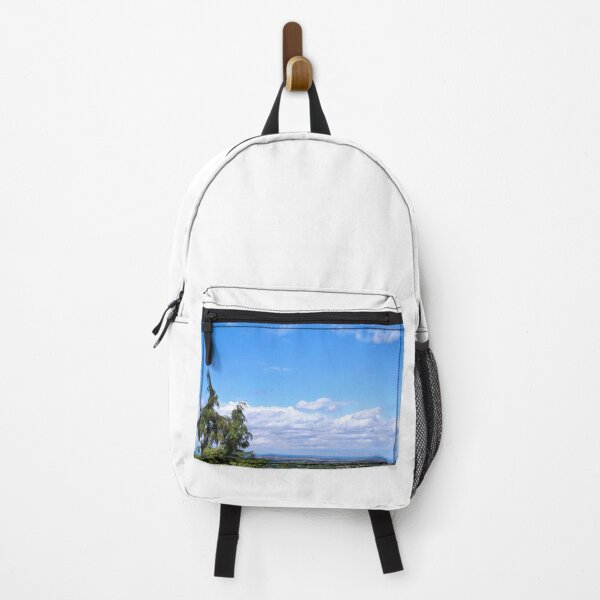 Item preview, A beautiful panorama of the city of Novi sad with a blue sky filled with clouds. designed and sold by Dream-dust.