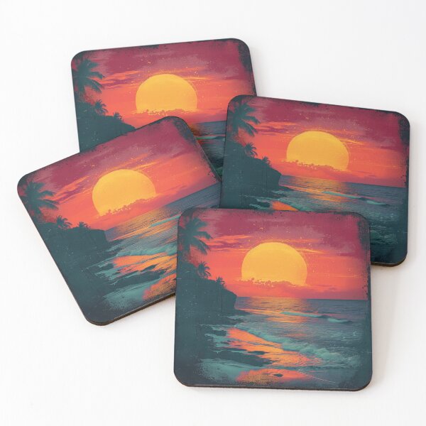Item preview, Beach Sea Maritime Sunset designed and sold by ArtHouseNiklas.