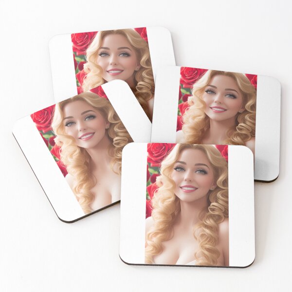 Item preview, Valentine's Day - Lady in love AI and flowers designed and sold by lusiakotowska.