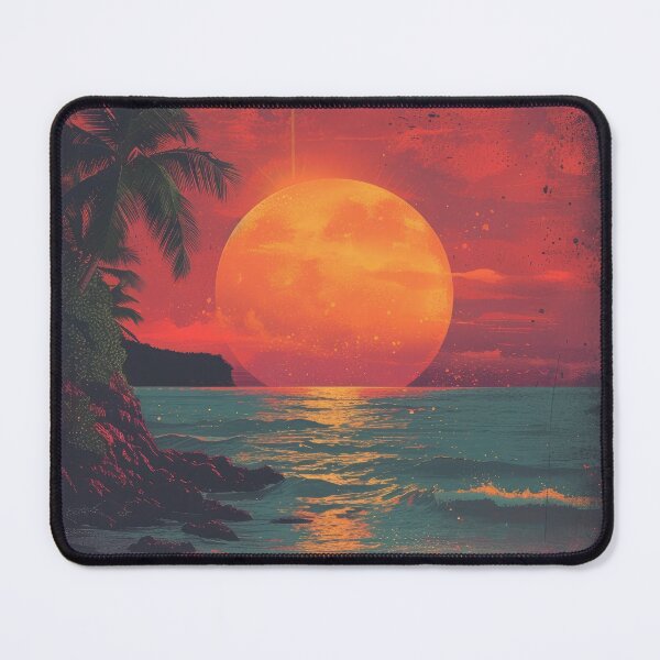 Item preview, Beach Sea Moon Maritime designed and sold by ArtHouseNiklas.