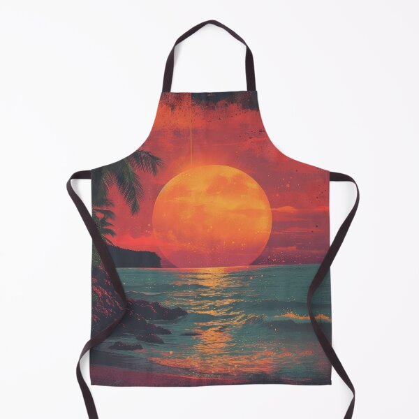 Item preview, Beach Sea Moon Maritime designed and sold by ArtHouseNiklas.