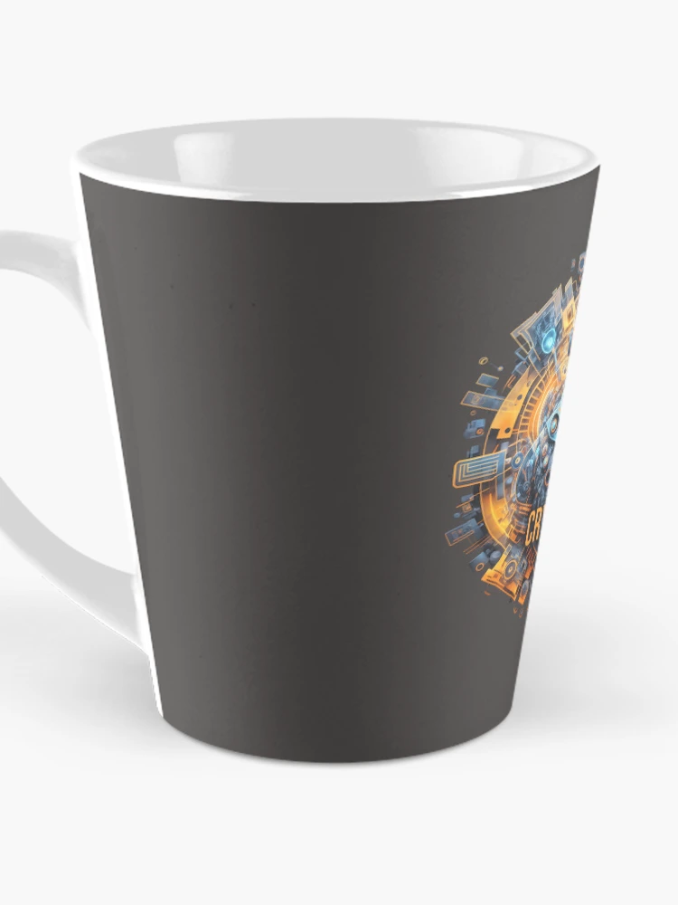 Thumbnail 3 of 4, Coffee Mug, CryptoMan designed and sold by Rostislav Tarasenko.