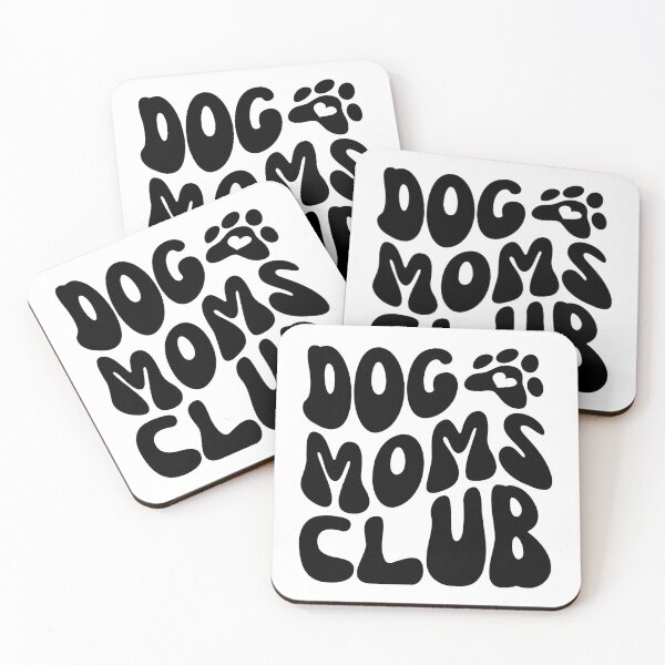 Item preview, Dog Moms Club - Exclusive Membership for Canine Queens - Black designed and sold by Biddakate.