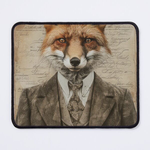 Item preview, Fox in a suit designed and sold by thewandswant.