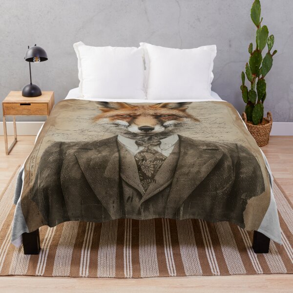 Item preview, Fox in a suit designed and sold by thewandswant.
