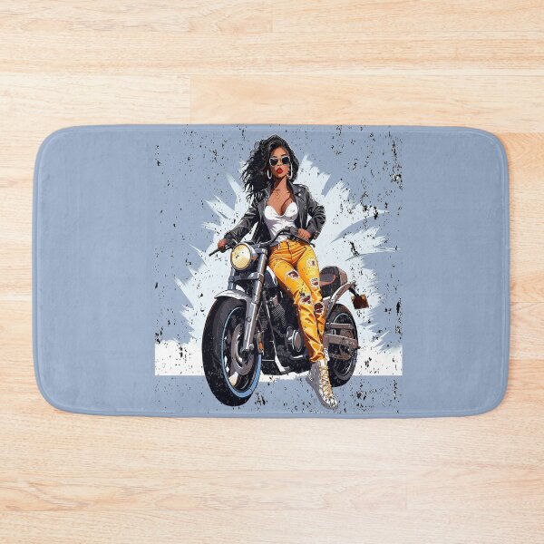 Item preview, Biker Girl Grunge designed and sold by Upraised.