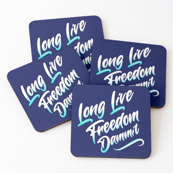 Item preview, Long Live Freedom Dammit! designed and sold by Simply Figs.
