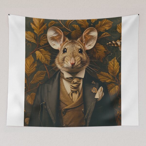 Item preview, Mouse in a suit designed and sold by thewandswant.