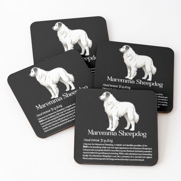 Item preview, Maremma Sheepdog Dog Breed Info designed and sold by GoodyPaws.