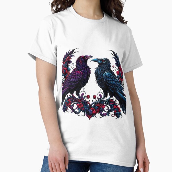 Item preview, Gothic Couple black ravens valentines day  designed and sold by Expressions-Sel.