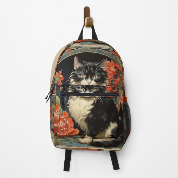Item preview, Vintage Peony Kitty designed and sold by Dreamfamiliars.
