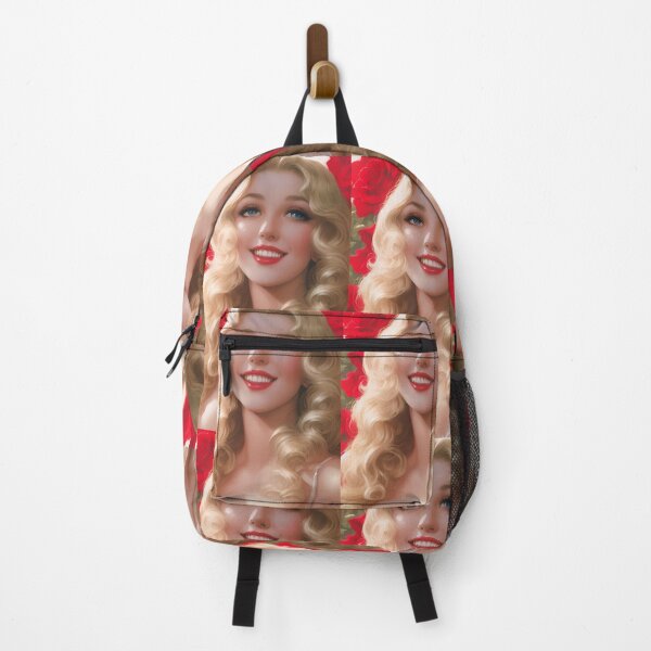 Item preview, Valentine's Day - Blonde Lady in love AI and flowers designed and sold by lusiakotowska.