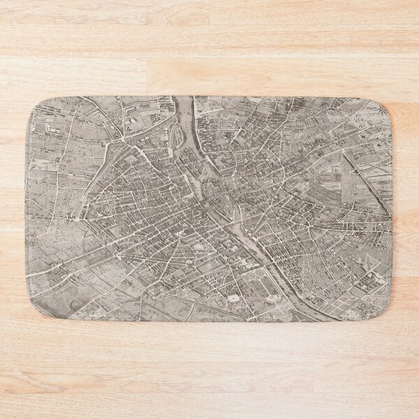 Item preview, Map of Paris in the 18th Century designed and sold by flashman.