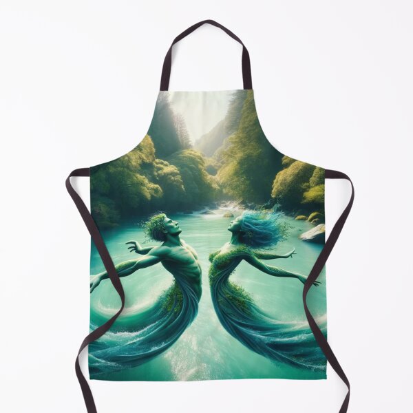 Item preview, River Waltz: A Harmony in Teal designed and sold by t-o-n-i.