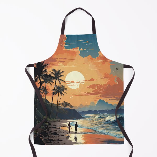 Item preview, Moon Beach Sea Maritime designed and sold by ArtHouseNiklas.
