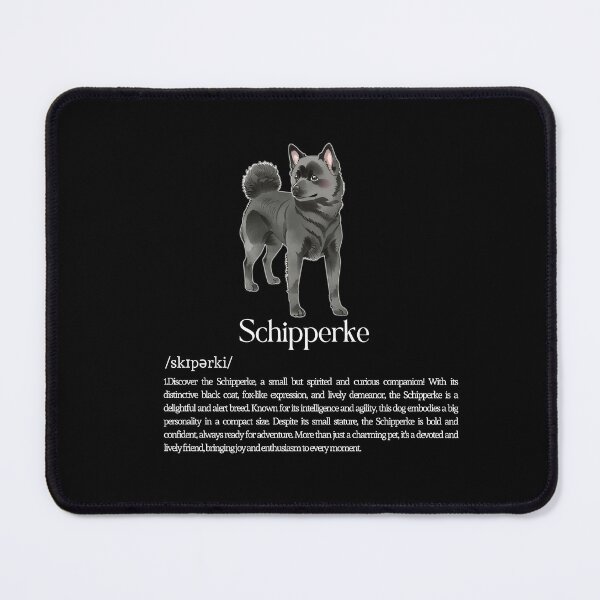 Item preview, Schipperke Dog Breed Info designed and sold by GoodyPaws.