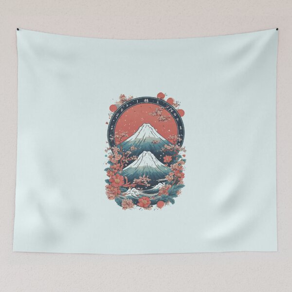 Item preview, Floral Mountains designed and sold by Itsheartshop.