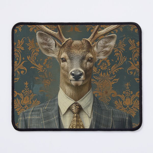 Item preview, Stag in a suit designed and sold by thewandswant.