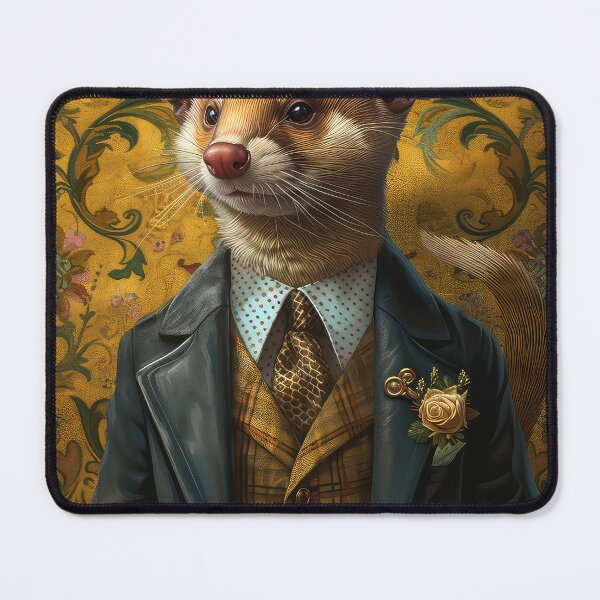 Item preview, Weasel in a suit  designed and sold by thewandswant.