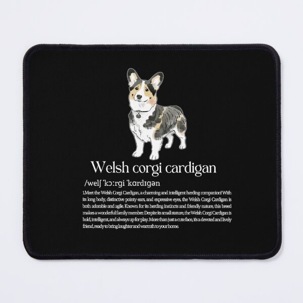 Item preview, Welsh Corgi Cardigan Dog Breed Info designed and sold by GoodyPaws.