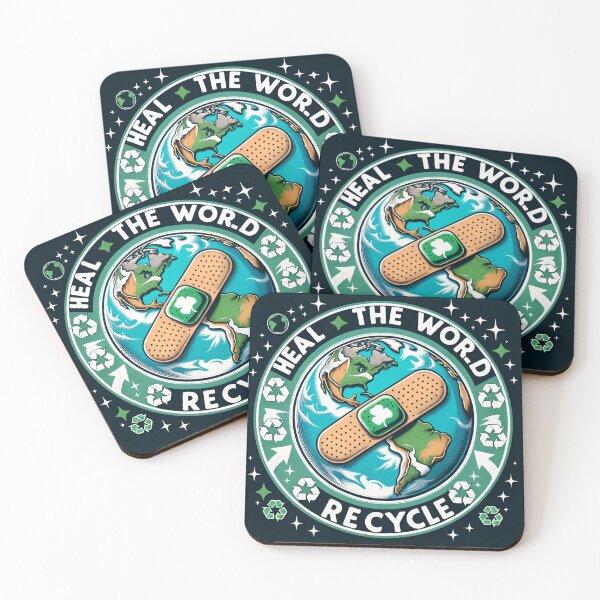 Item preview, Heal the World, Recycle designed and sold by Shlomo Bracha.