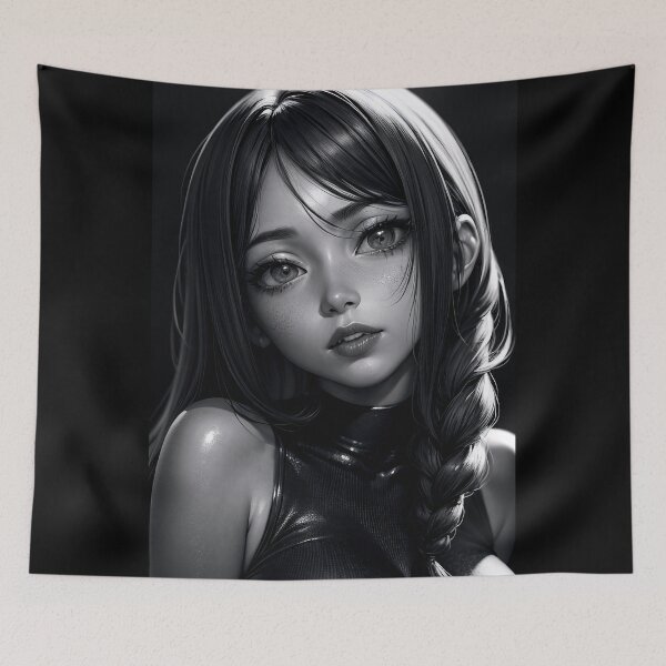 Item preview, Portrait of Super Cute Anime Girl  designed and sold by NPC-Trader.