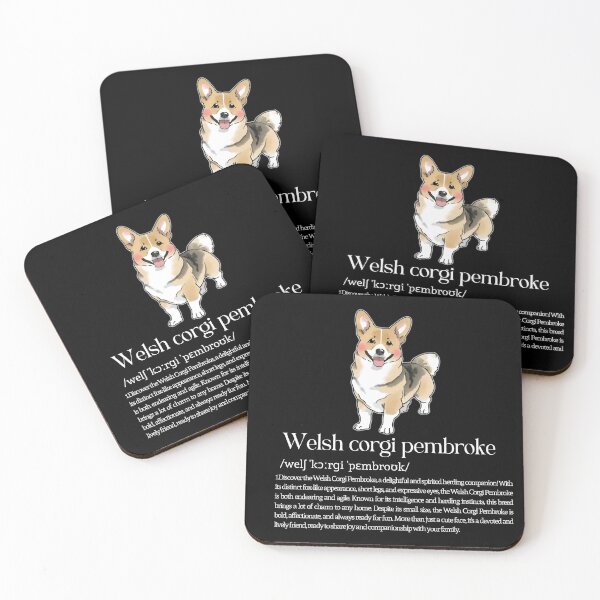 Item preview, Welsh Corgi Pembroke Dog Breed Info designed and sold by GoodyPaws.