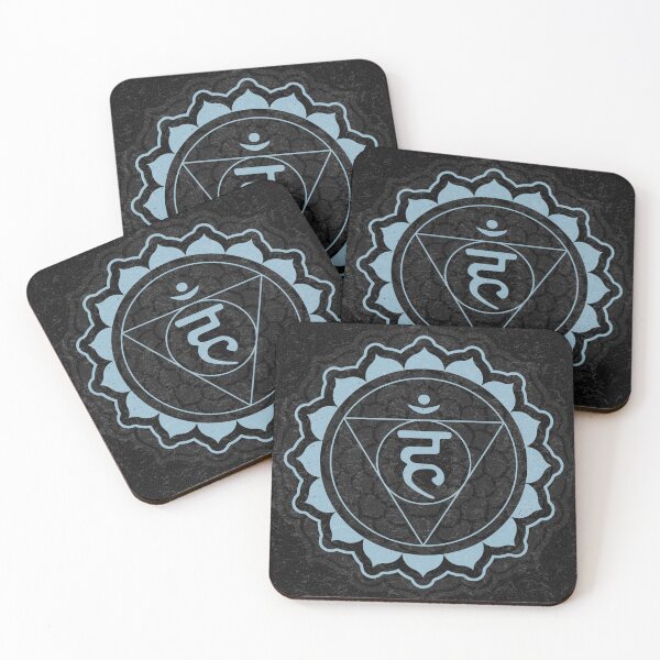 Item preview, Throat Chakra Mandala - Coal + Sky designed and sold by Irene Estelle.