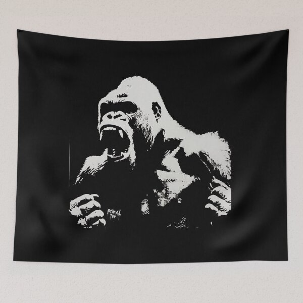 Item preview, Primal Gorilla Street Art Design 7 designed and sold by Reichcorp.