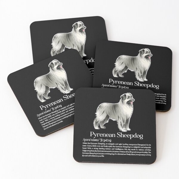 Item preview, Pyrenees Shepherd Dog Breed Info designed and sold by GoodyPaws.
