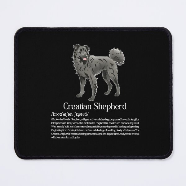Item preview, Croatian Shepherd Dog Breed Info designed and sold by GoodyPaws.