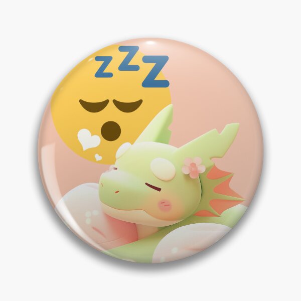 Item preview, Peach Fuzz Toy Sleeping Dragon-2 (transparent background) designed and sold by Mecha Brave Studio.