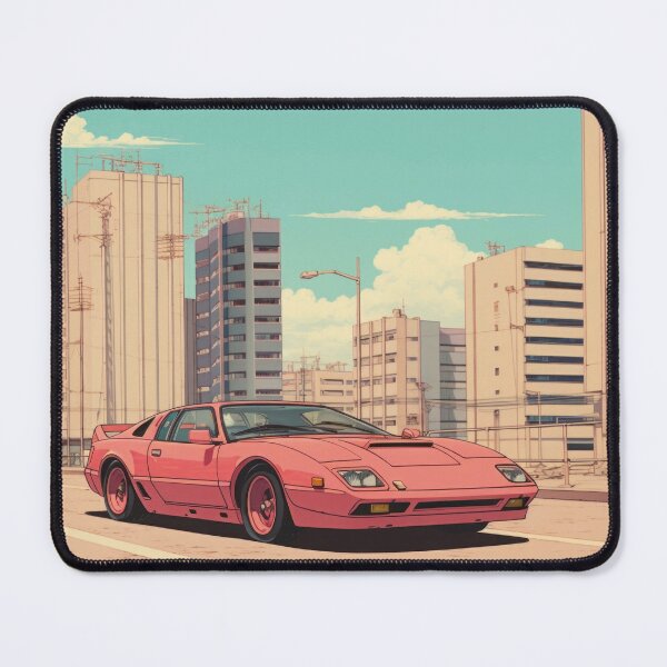 Item preview, retro sports car, Japanese city designed and sold by Mauswohn.