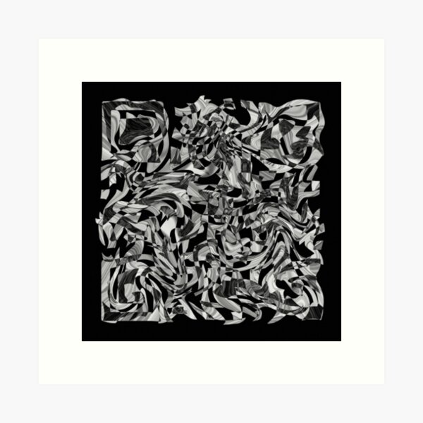 Aperçu de l'œuvre Black & white 2 créée et vendue par olivier duchossoir.